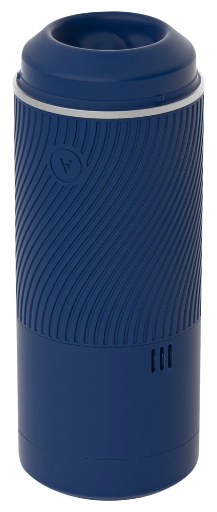 Arcwave Pow Blue Intimate Device with Suction Control - Anelma Silicone combines an ergonomic design for comfortable