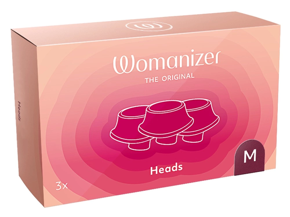 Womanizer Replacement Heads Bordeaux - 3-Pack