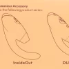 Womanizer W-Heads 3x Replacement Stimulation Head Set Petrol S. Accessories. See materials