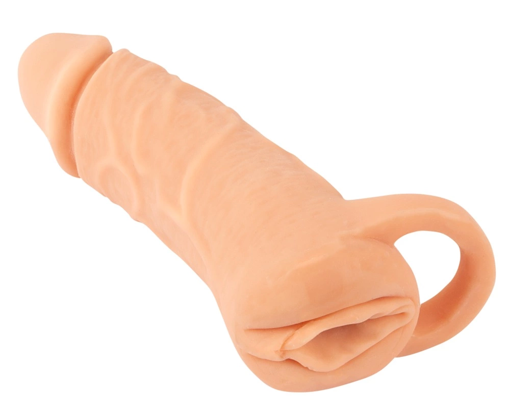 Nature Skin Extender Medium Intimate Extension & Stimulation System combines flexible elastomer for comfortable