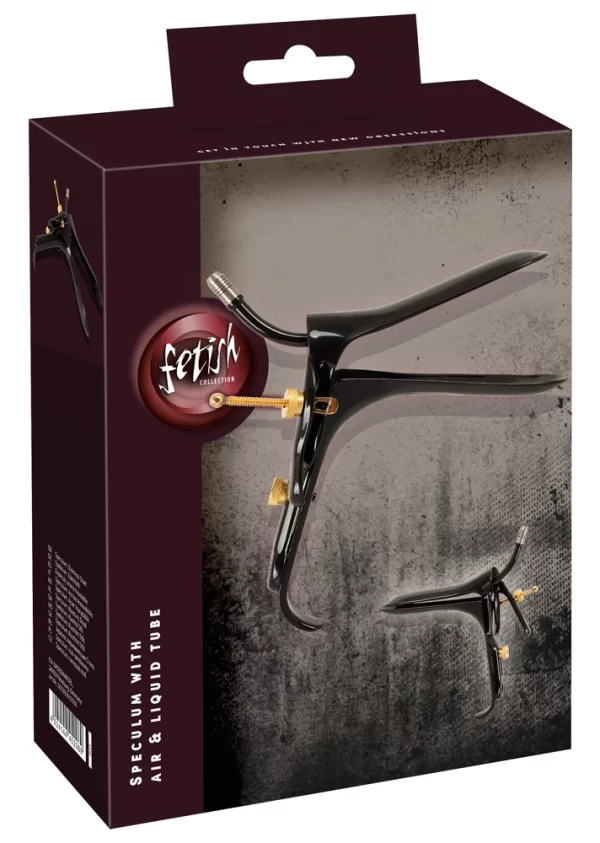 Fetish Collection Speculum z rurkÄ… na pÅ‚yn