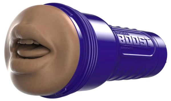 Fleshlight Boost Blow Dark Intimate Stimulation System with Suction combines an ergonomic design and adjustable pressure in a practical