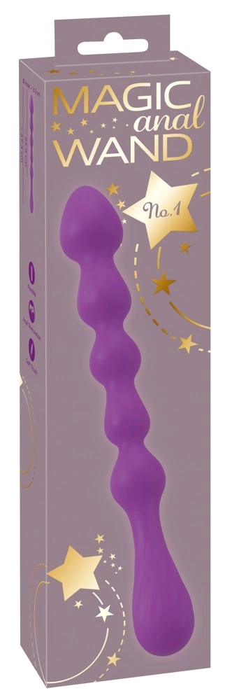 You2Toys Magic Anal Wand No. 1 Silicone Intimate Bead System Purple 27cm