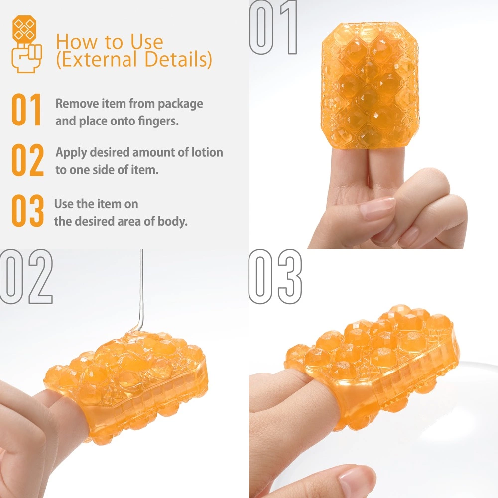 Tenga Uni Variety Pack 4 szt. - masturbaattori - Anelma dimensions and care information.