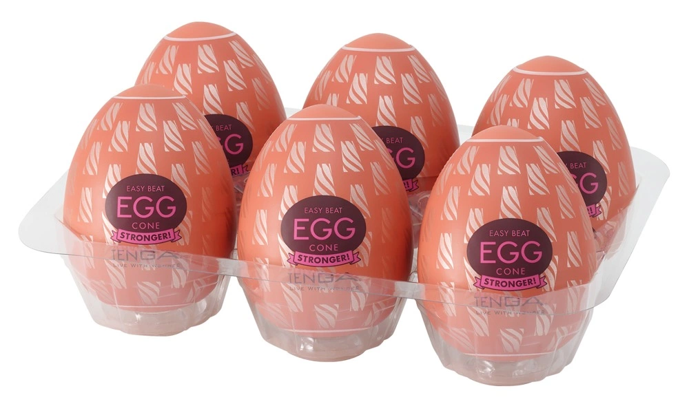 Tenga Egg Cone Stronger HB 6pcs Set