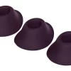 Womanizer Next Zapasowe Końcowki Dark Purple M 3 sztuki silikonowe - Anelma Womanizer Next Zapasowe Końcowki Dark Purple M 3 sztuki silikonowe