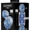 Fleshlight Quickshot Turbo Blue Ice Compact Intimate Device TPE - Anelma Fleshlight Quickshot Turbo Blue Ice Compact Intimate Device