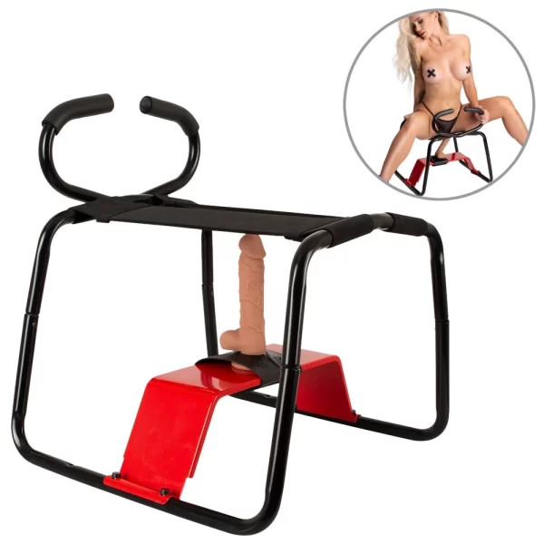 The Banger Ultimate Intimate Stool with Silicone Accessory