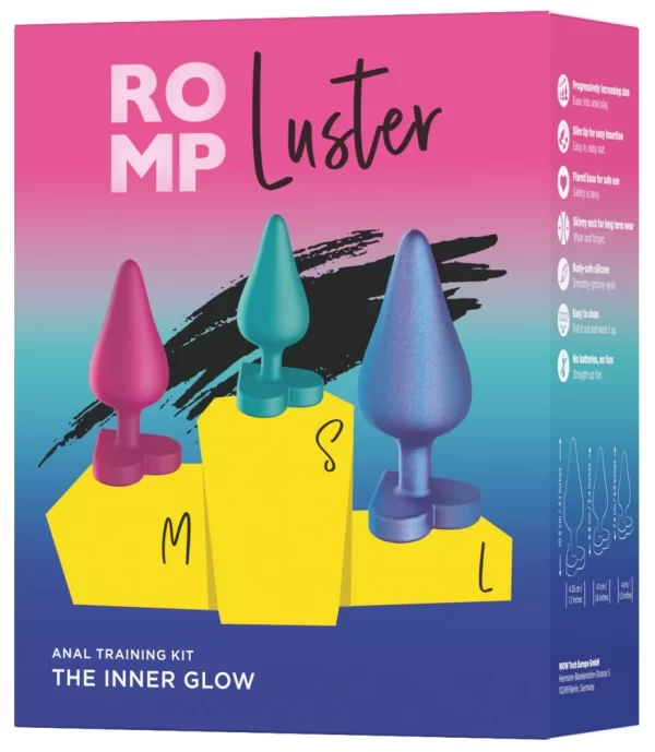 ROMP Luster Silicone Training Set - 3-Piece Kit