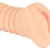 Nature Skin Intimate Machine Realistic Texture 16cm TPE Skin-Tone combines flexible elastomer and an ergonomic design in a practical