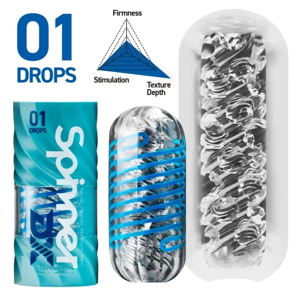 Tenga Spinner Deluxe 01 Drops – Masturbatory ręczne
