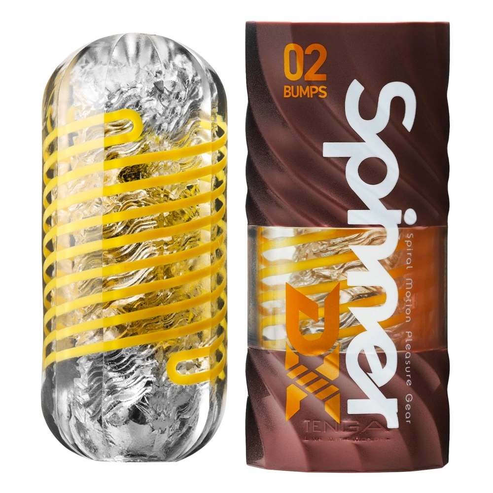Tenga Spinner Deluxe 02 Bumps - zaawansowana maszyna intymna spiralna 14 cm - Anelma reliable use and easy care
