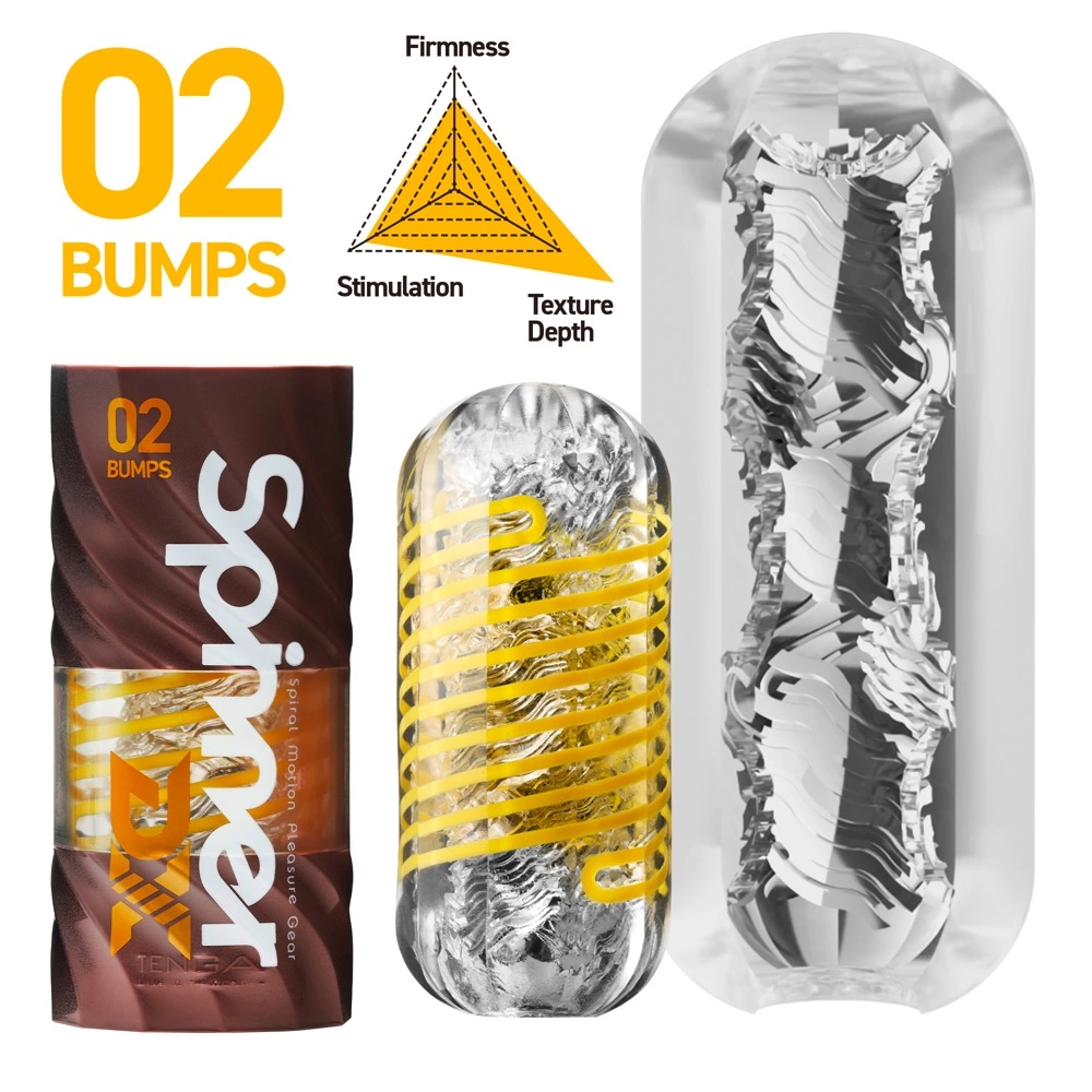Tenga Spinner Deluxe 02 Bumps - masturbaattori - Anelma male masturbator