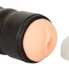 Stroker Vagina Style - kompaktowa maszyna intymna z anatomiczną teksturą - Anelma STROKER Vagina Style Intimate Device with Discreet Case 16.8 cm combines flexible elastomer and an ergonomic design for comfortable