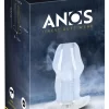 ANOS Tunnel Transparent Intimate Plug 10.2 cm TPE Hollow Design