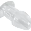 ANOS Tunnel Transparent Intimate Plug 10.2 cm TPE Hollow