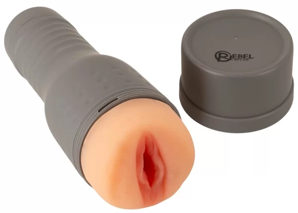 Rebel V-Stroker Lucia Compact Discreet Intimate Device 26.5cm TPE/ABS combines an ergonomic design for comfortable