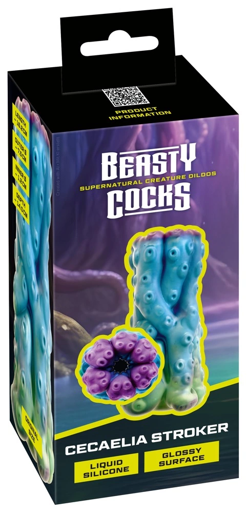 Beasty Cocks Cecaelia Intimate Machine Liquid Silicone