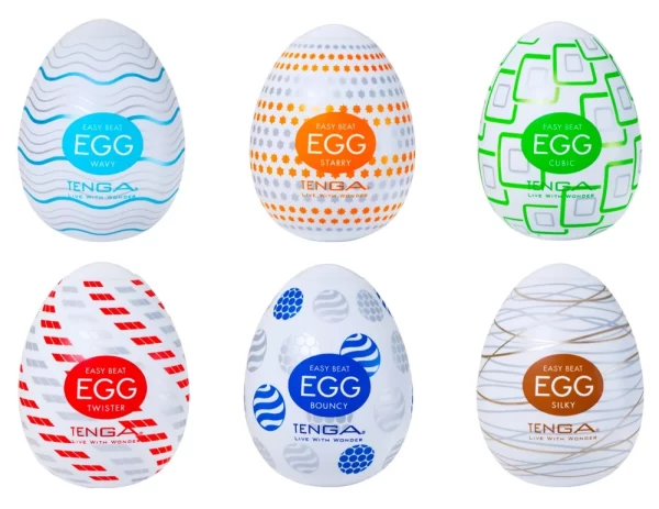 Tenga Egg Variety Pack Standard is a male masturbator designed for comfortable use