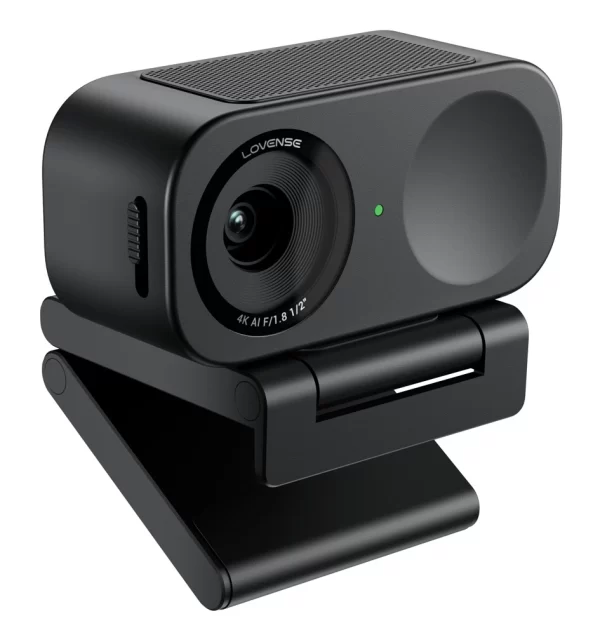 Lovense Webcam 2 4K Ultra HD Streaming Camera Wide-Angle HDR
