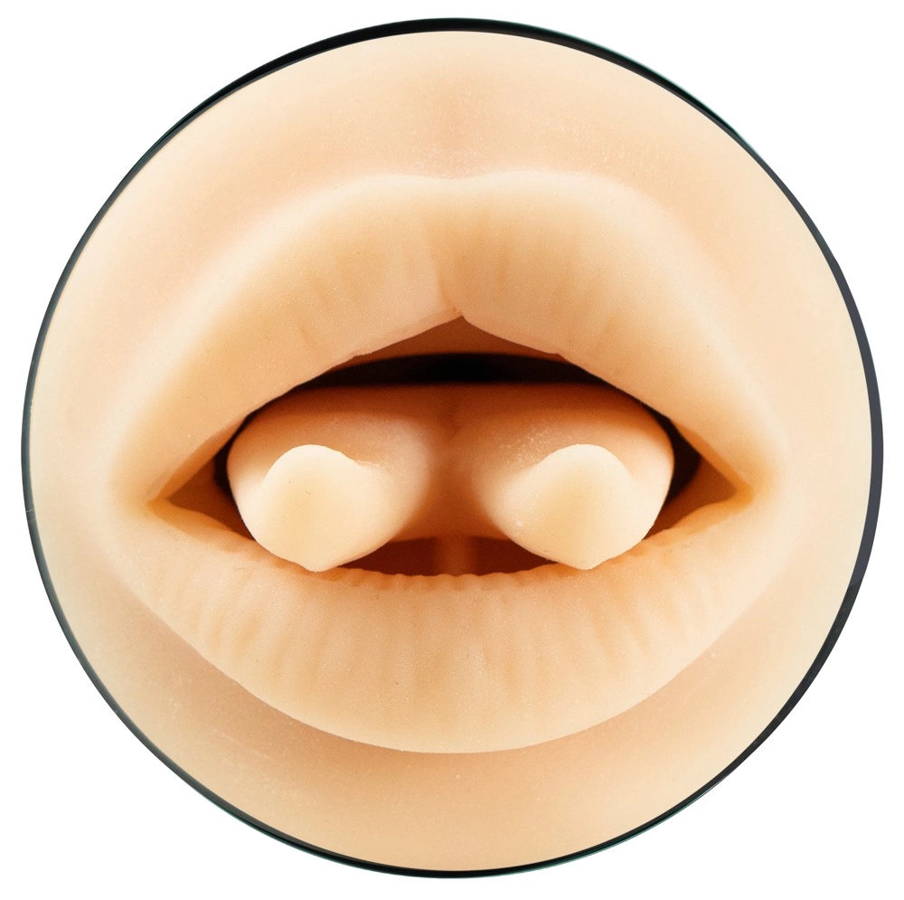 Kiiroo Feel Leigh Raven Mouth Intimate Machine combines soft SuperSkin material and an ergonomic design in a practical