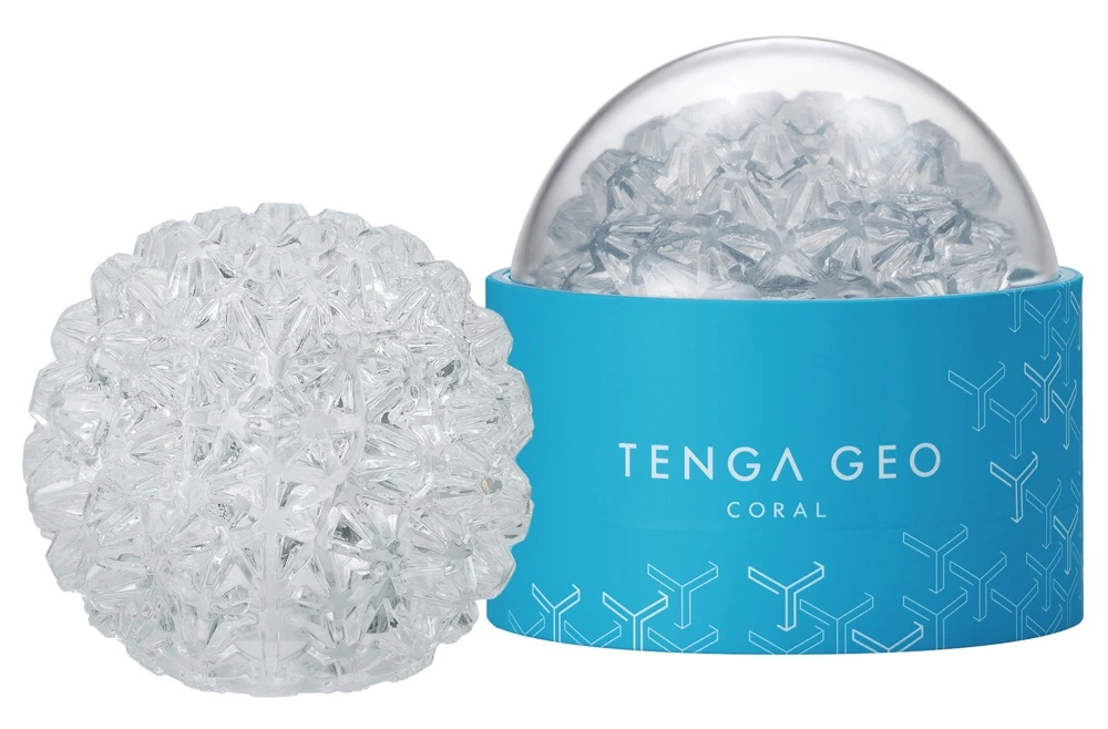 Tenga GEO CORAL Intimate Machine Transparent Stretchable