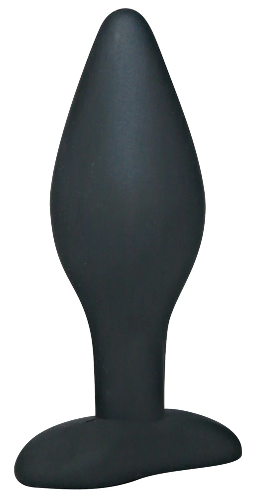 Black Velvets Silicone Large Anal Plug 12 cm Smooth Surface