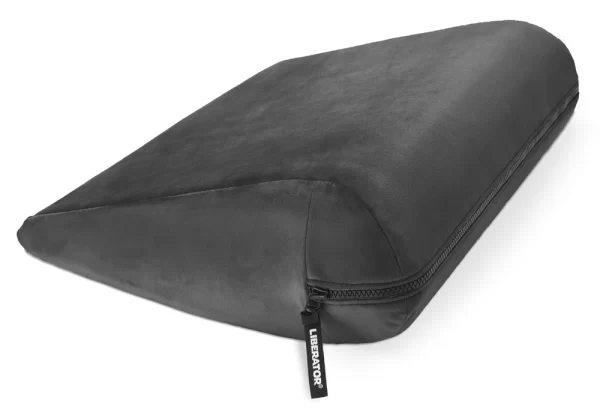 Alternative view of Liberator Jaz Ergonomic Wedge Pillow, Removable Cover, 48x35.5x18cm, Black