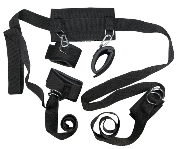 Bad Kitty Bondage Set Wide - Adjustable Padded Restraint
