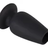 You2Toys Lust Tunnel Plug Silicone Hollow Plug Black 10 cm M. Butt plug. See functions