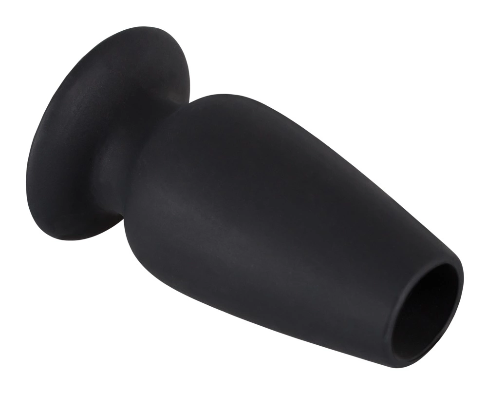 You2Toys Lust Tunnel Plug Silicone Hollow Plug Black 10 cm M. Butt plug. See functions