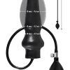 You2Toys Latex Inflatable Plug Black 20cm Adjustable Size System. Butt plug. See functions