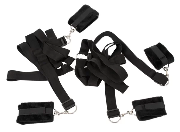 Bad Kitty Adjustable 5-Piece Bed Restraint System