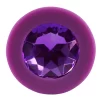 Butt plug - Anelma Colorful Joy Jewel Purple Anal Model with Decorative Gem 8cm. Butt plug. See functions