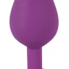 Colorful Joy Jewel Purple Anal Model with Decorative Gem 8cm - Anelma Colorful Joy Jewel Purple Anal Model with Decorative Gem 8cm
