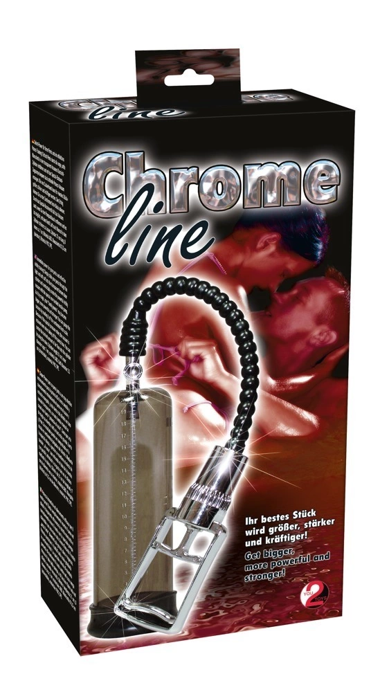You2Toys Chromowana pompa prożniowa treningowa 21 cm ABS PVC - tuote