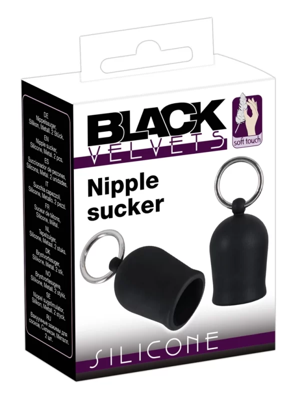 Black Velvets zestaw przyssawek anatomicznych do brodawek 2 - tuote
