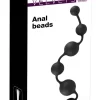 Black Velvets Silicone Intimate Bead Chain 40cm Black Flexible Design