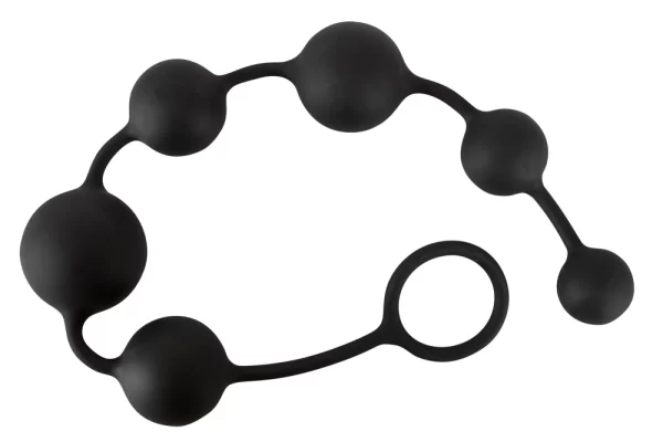 Black Velvets Elastyczny ÅaÅ„cuch Kulkowy Silikonowy 40 cm