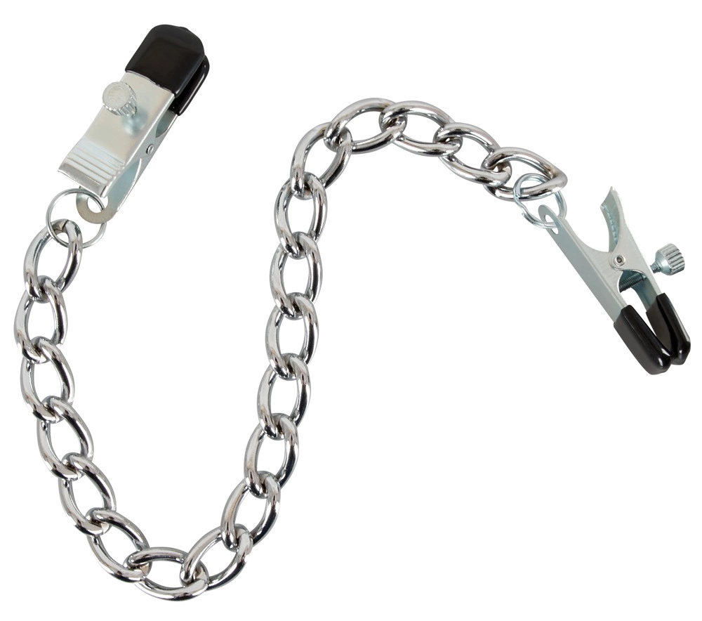 Bad Kitty Adjustable Chain System with Metal Clamps 43.5 cm