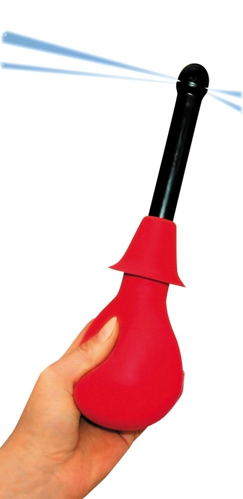 You2Toys Intimate Shower Kit Red 220ml - Multi-Function Hygiene System. Intimate douche. See functions