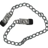 Fetish Collection ÅaÅ„cuch metalowy z regulowanymi zaciskami 30 cm