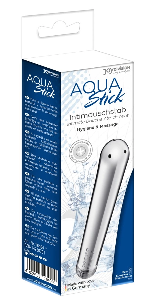 You2Toys Aluminium Hygiene Shower Attachment 15cm Silver