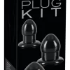 You2Toys Anal Trainer Plug Set Black TPR