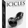 Pipedream Icicles No. 78 Glass Plug with Diamond-Shaped Base