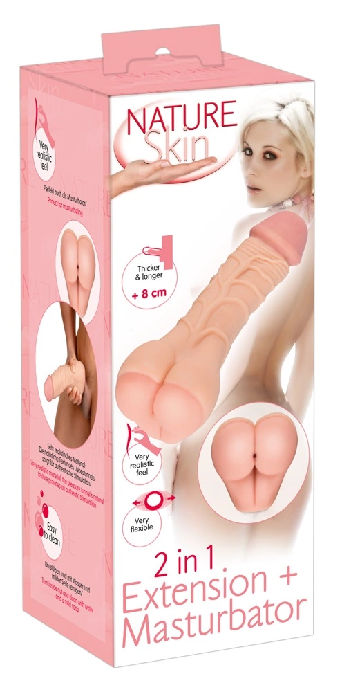 Nature Skin 2in1 Intimate Extension Sleeve