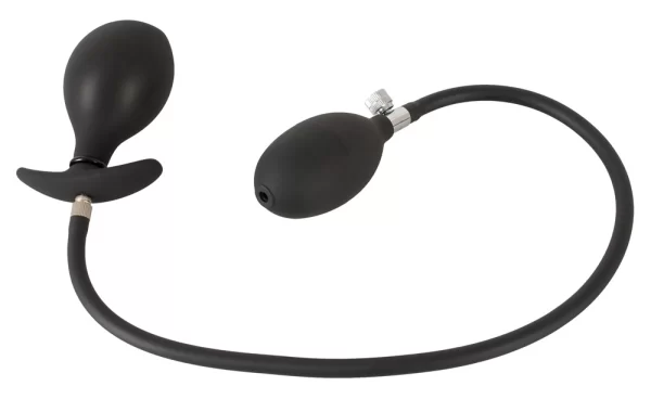 You2Toys Inflatable Plug Silicone Black 8 cm Adjustable Size
