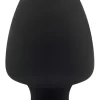 Silexd Plug termoaktywny silikonowy czarny 9cm - miÄ™kki lub twardy