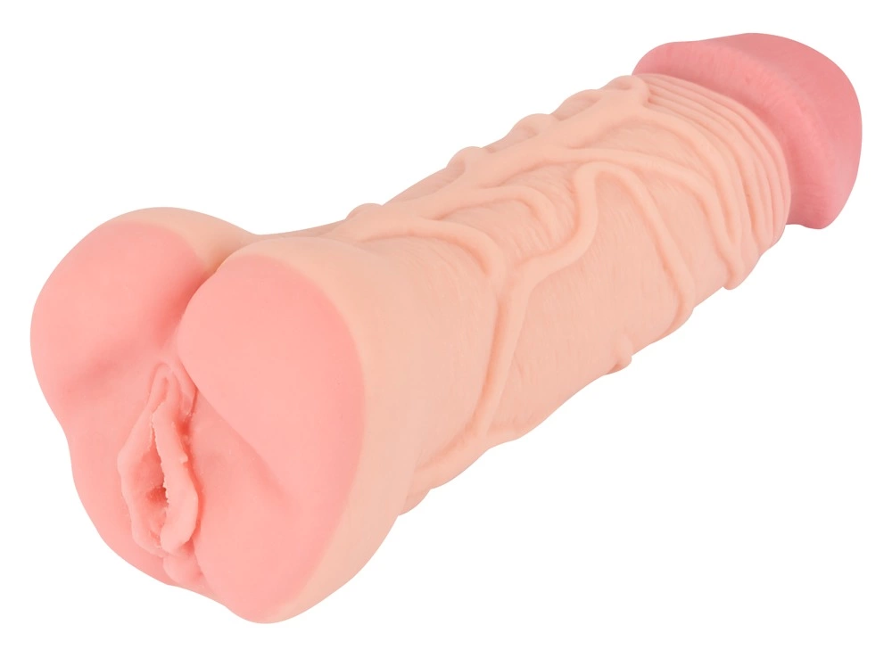Nature Skin 2in1 Extension & Sleeve TPE 22.1cm Anatomical Model combines flexible elastomer and an ergonomic design in a practical