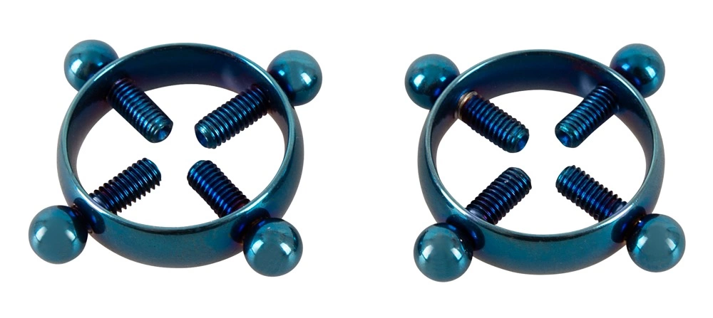 Bad Kitty Blue Moon Adjustable Nipple Jewellery Stainless